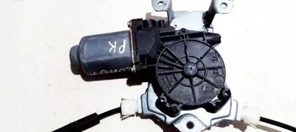 Front door window regulator motor