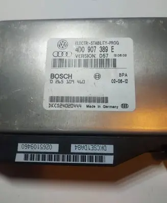Audi A8 S8 D2 4D ESP (stability system) control unit 4D0907389E