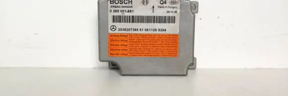 Mercedes-Benz C W203 Airbag control unit/module 2038207385 0285001881 0611265304