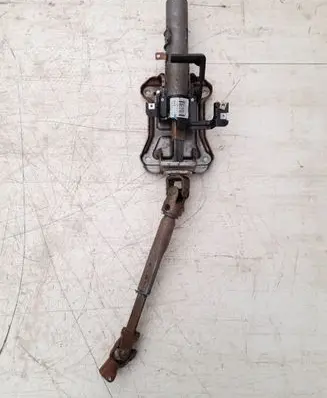 Steering wheel axle set