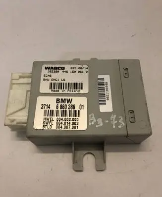 BMW 5 F10 F11 Air suspension control unit module (rear) 6860386 004007001