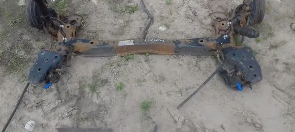 Rear axle beam