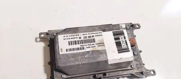 Peugeot 508 Screen/display/small screen 9666280780 a2c53333331