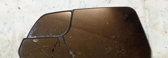 Ford Mustang VI Wing mirror glass 