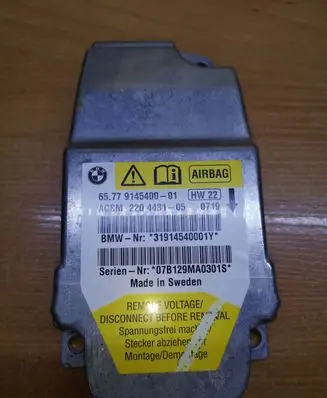 BMW 5 E60 E61 Airbag control unit/module 6577914540001