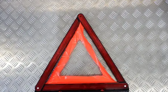 Emergency warning sign
