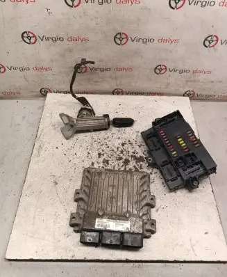 Citroen Jumper Engine ECU kit and lock set 9691519880 50353 S180129101H