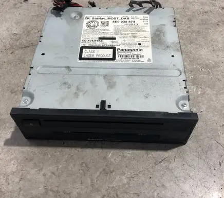 Skoda Octavia Mk3 (5E) Head unit multimedia control 5E0035874