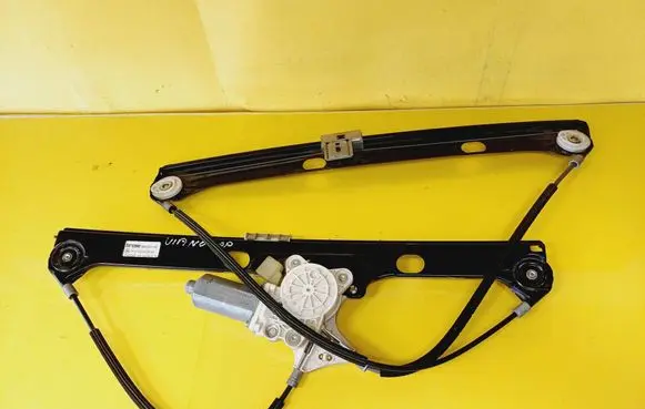 Front door window regulator with motor
