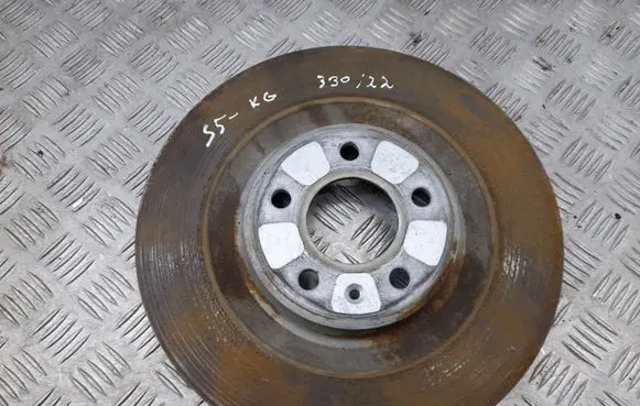 Audi S5 Facelift Rear brake disc