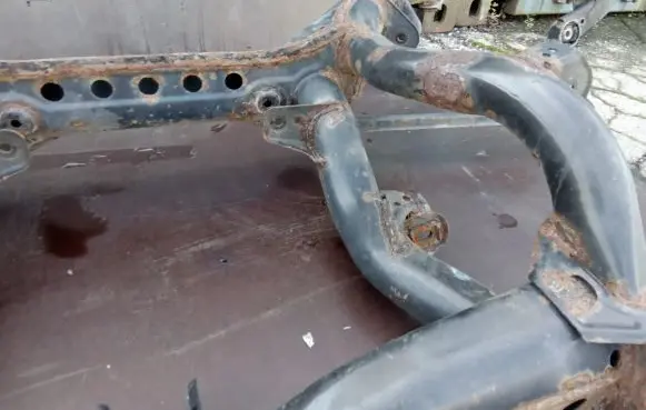 Porsche Cayenne (92A) Rear subframe 7L0599343A H3415131M