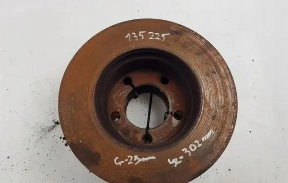 Renault Master III Front brake disc