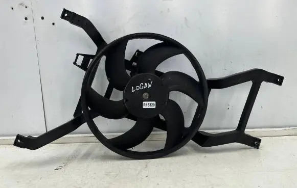 Renault Sandero I Electric radiator cooling fan 214810826r