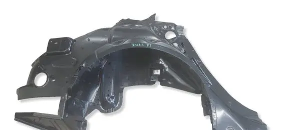 Tesla Model Y Front wheel arch liner splash guards 