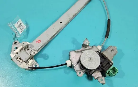 Front door window regulator with motor