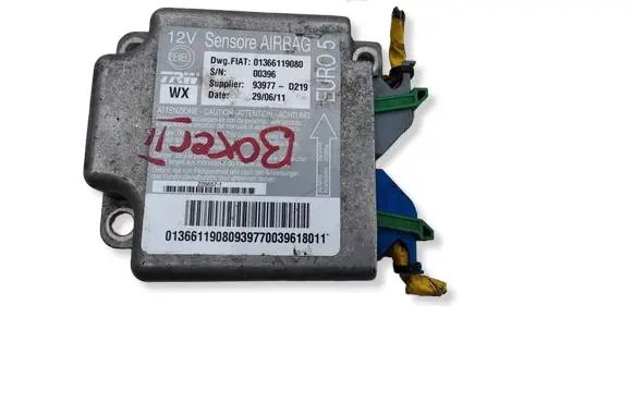 Peugeot Boxer Airbag control unit/module 01366119080