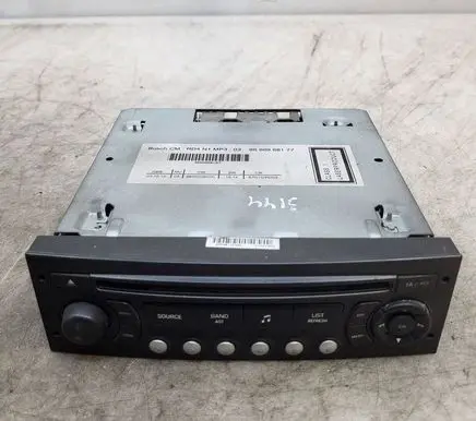 Peugeot Partner Radio/CD/DVD/GPS head unit 9666968177 96669681XT