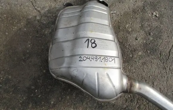 Mercedes-Benz C W204 Rear muffler/silencer tail pipe A2044911801-MERC A2044911801