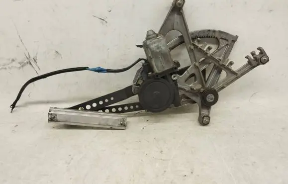Front door window regulator with motor