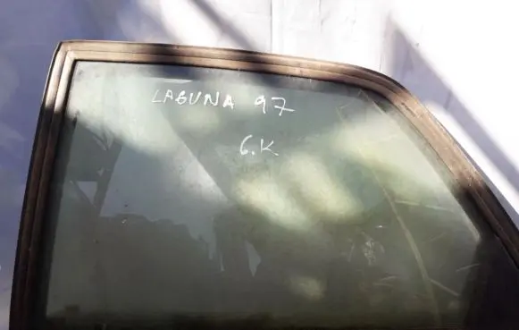 Renault Laguna I Rear door window glass