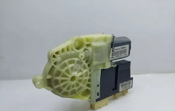 Citroen C4 I Front door window regulator motor 9681575880