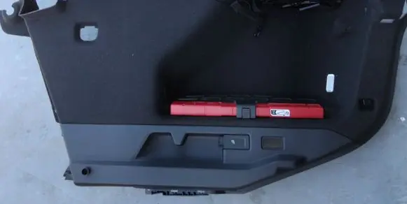 Volkswagen ID.7 Trunk/boot lower side trim panel 14A867427E