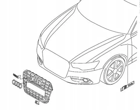 Mercedes-Benz C W205 Fender Z7ZTEILE