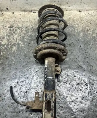 Opel Vectra C Front shock absorber with coil spring