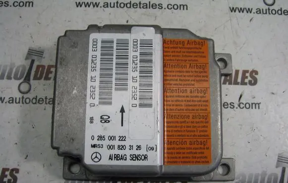 Mercedes-Benz A W168 Airbag control unit/module 0018203126