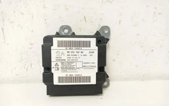 Opel Crossland X Airbag control unit/module 9825276280