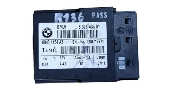 BMW 1 E81 E87 Seat control module 6926435 000712771 00401154A3
