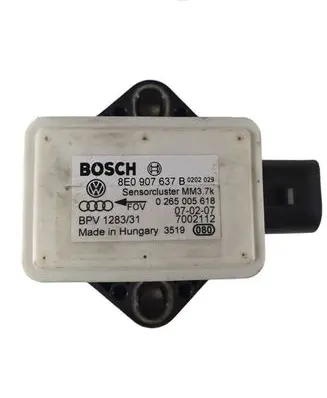 Audi A6 S6 C6 4F ESP acceleration yaw rate sensor 8E0907637B 7002112 0265005618