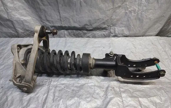 Volkswagen Touareg I Front shock absorber with coil spring 7L6412022AJ