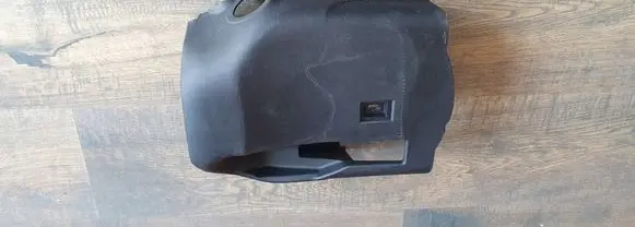 Steering wheel column trim