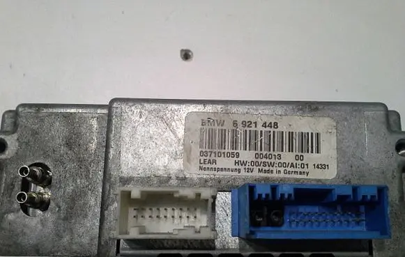 BMW 7 E65 E66 Engine control unit/module 6921448
