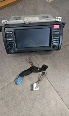 BMW 3 E46 Sound system wiring loom 3967416 3967415 6934409