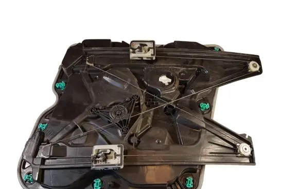 Front window lifting mechanism without motor