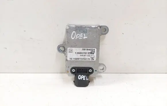 Opel Vectra C ESP acceleration yaw rate sensor 09184504 448801002011 13665701