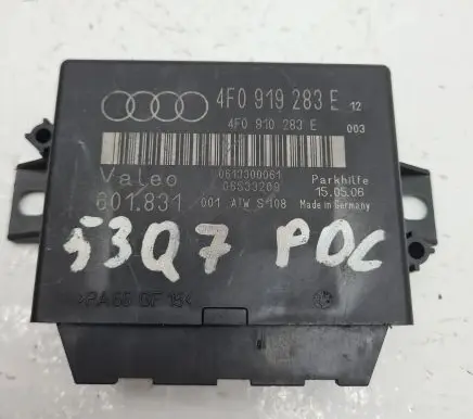 Audi Q7 4L Parking PDC control unit/module 4F0919283F 06533209 601831