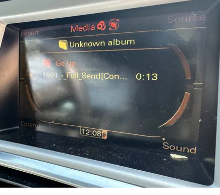 Audi A6 S6 C6 4F Screen/display/small screen 4F0919604 1230243N 4F09196040306