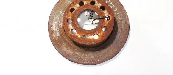 Volkswagen Caddy Rear brake disc neventiliuojamas