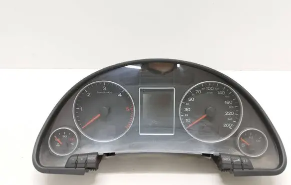 Audi A4 S4 B7 8E 8H Speedometer (instrument cluster) 0263664226 8E0920932 595388