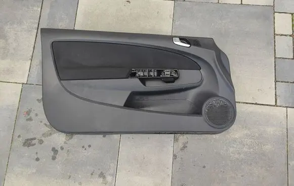 Opel Corsa D Front door card panel trim 367368532