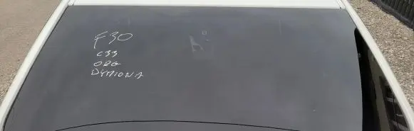 BMW 3 F30 F35 F31 Sliding door window/glass 