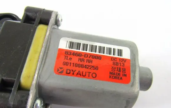 Hyundai Tucson TL Rear door window regulator motor 83460D7000