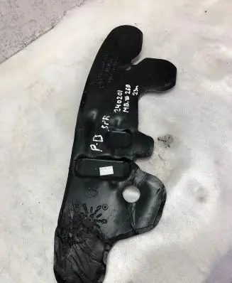 Mercedes-Benz C W206 Fender foam support/seal A2068850200