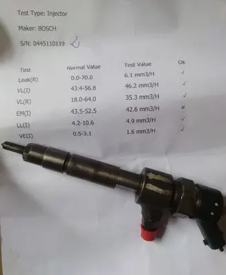 Alfa Romeo 156 Fuel injector 0445110119
