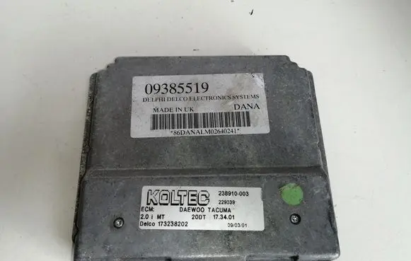 Opel Astra G Fuel injection control unit/module 09385519