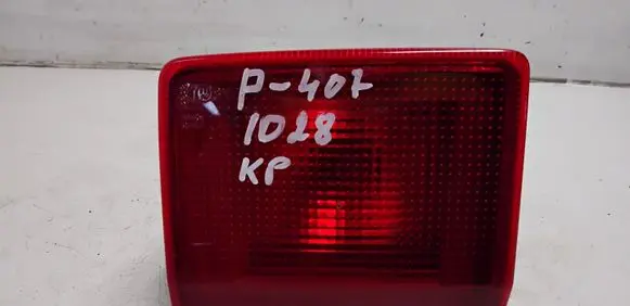 Peugeot 407 Tailgate rear/tail lights 25610104 9646507480