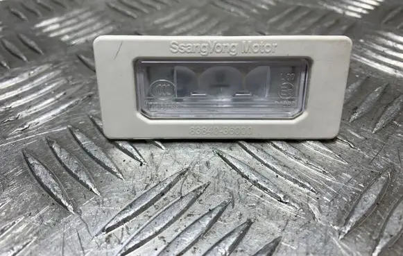 SsangYong Rexton Number plate light